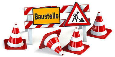 Abbildung Achtung Baustelle