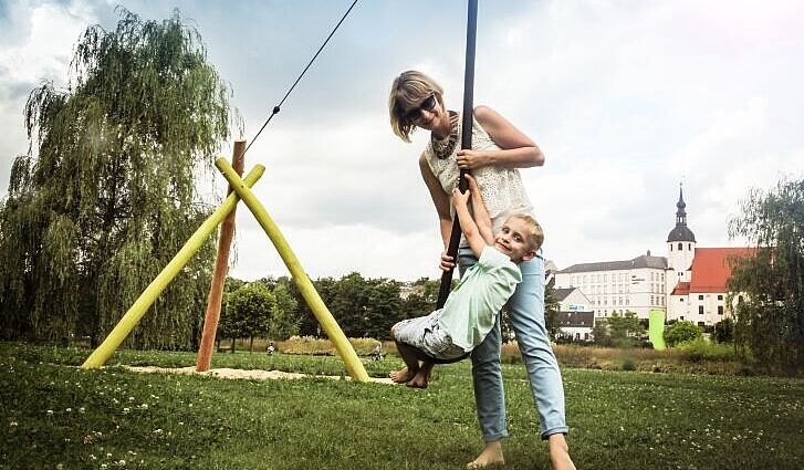 Seilbahn im Park der Generationen