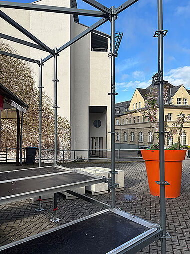 Erholungsinseln werden am Kölbelschen Eck aufgebaut.