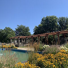 neue Pergola