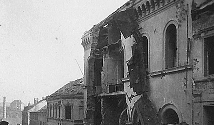 Reichenbach, Rathaus zum Kriegsende 1945