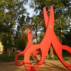 Spielgerät Doppelschaukel Schere im Trinitatispark