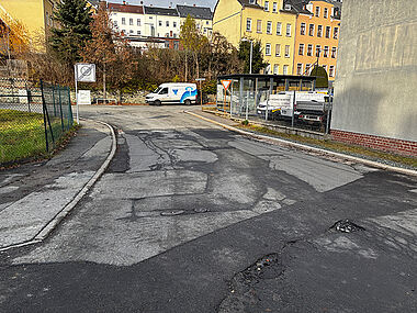 Baubereich Joppenberg, aktueller Zustand Baubereich Joppenberg, aktueller Zustand