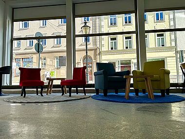 Ein Blick in das Erdgeschoss des umgestalteten Kinderkaufhauses. Ein Blick in das Erdgeschoss des umgestalteten Kinderkaufhauses.
