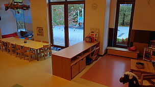 Gruppenraum für Kindergartenkinder