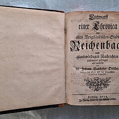 Stadtchronik von 1729 Stadtchronik von 1729