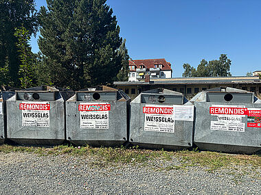 Containerstandort am Wasserturm wird verlegt. Containerstandort am Wasserturm wird verlegt.