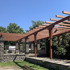 neue Pergola