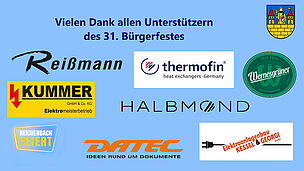 Wir sagen Danke! Wir sagen Danke!