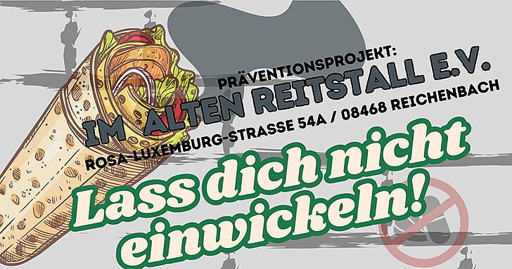 Veranstaltungshinweis zur Gesprächsrunde "Lass dich nicht einwickeln" am 14. Mai