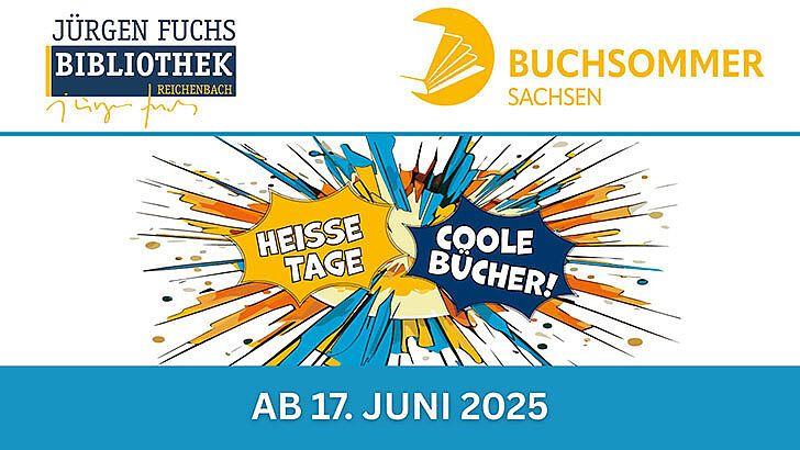 Buchsommer 2025 vom 17. Juni bis zum 12. August
