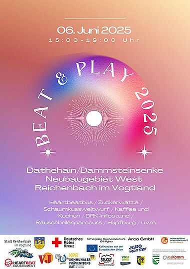 Plakat Beat und Play 2025