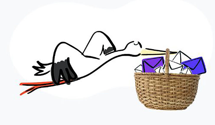 Der Newsletter ist unterwegs.