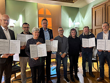 Der Vertrag für eine gemeinsame Schiedsstelle ist unterschrieben.