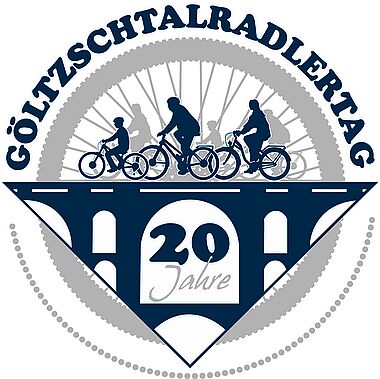 Logo 20 Jahre Göltzschtalradlertag