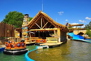 White-water ride in the Freizeitpark Plohn