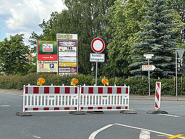 Sperrung in Richtung Zwickau