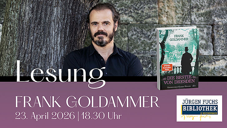 Frank Goldammer liest am 23. April in Reichenbach