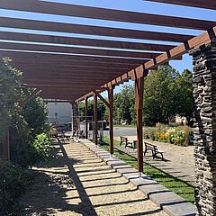 neue Pergola