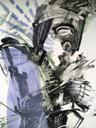 Emaille-Arbeit von Peter Luban