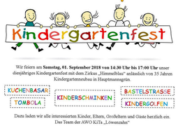 Kindergartenfest
